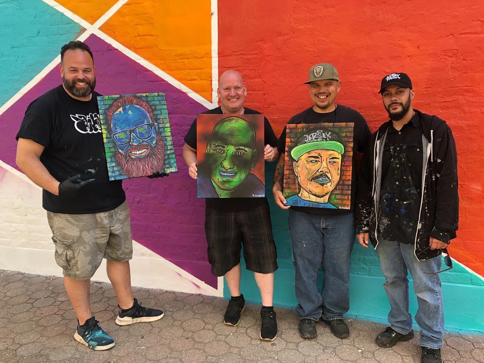 Alex, Shaun, Leon and Adrian