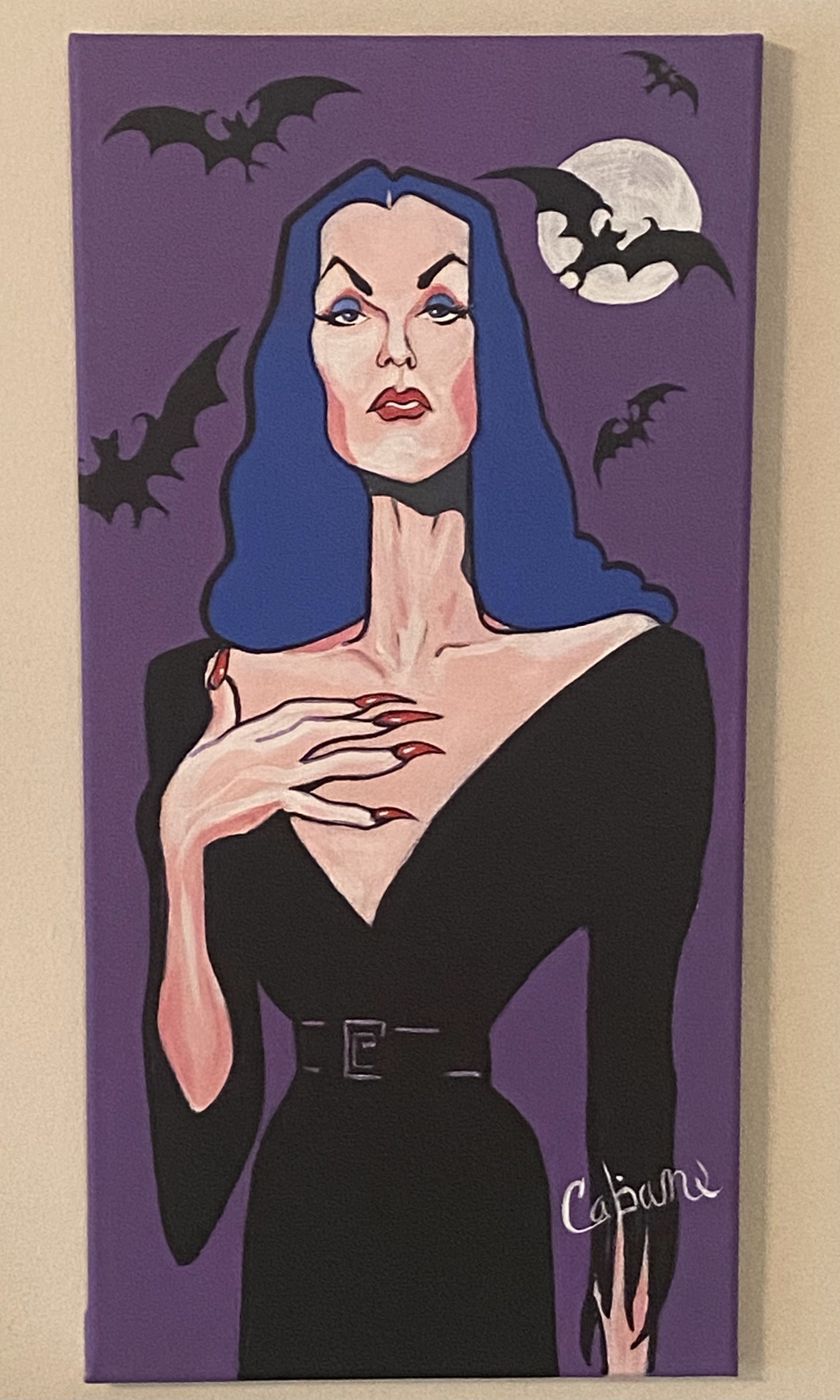Geri Caban, "Vampira: Mistress of the Dark"