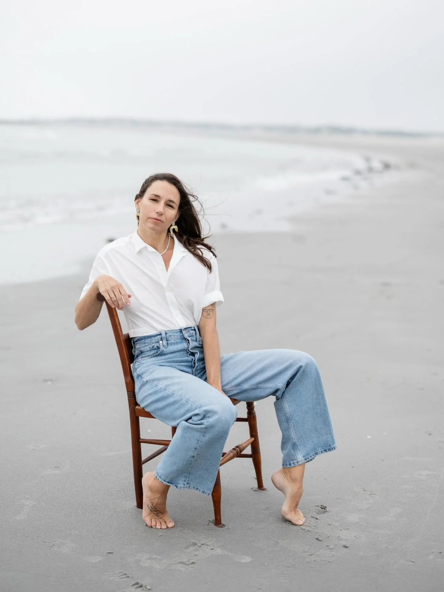 Some days I look in the mirror and then look again and say &quot;I know I've seen you before, do I know you?&quot;.

And then I laugh because that was a line out of a cheesy holiday film I watched last night and I like that, that I still laugh at mys