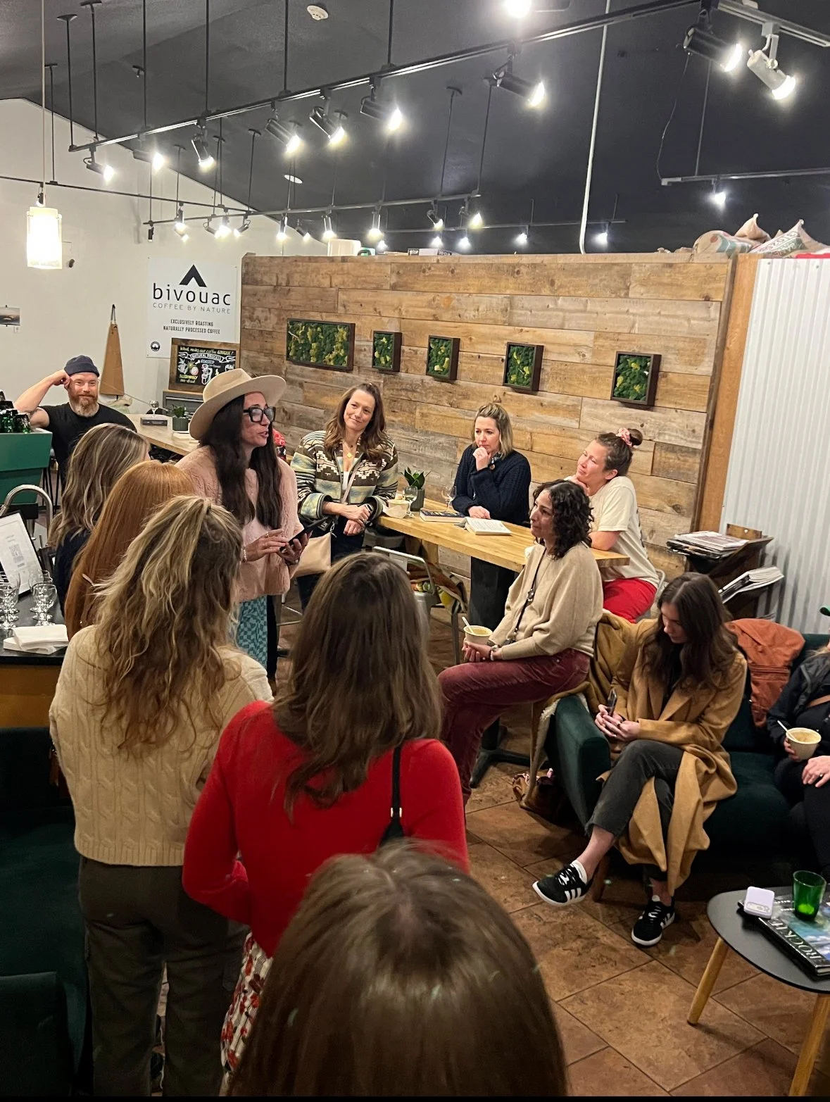 eBook Launch Party: A Soup, Wine and Word Tasting at Bivouac Coffee Tasting Room