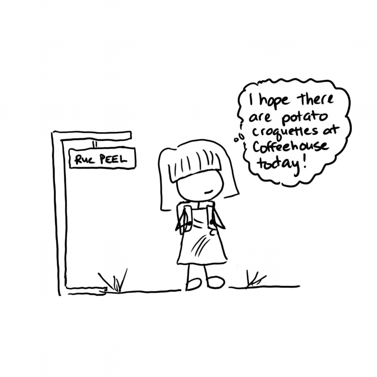 Wela at school.