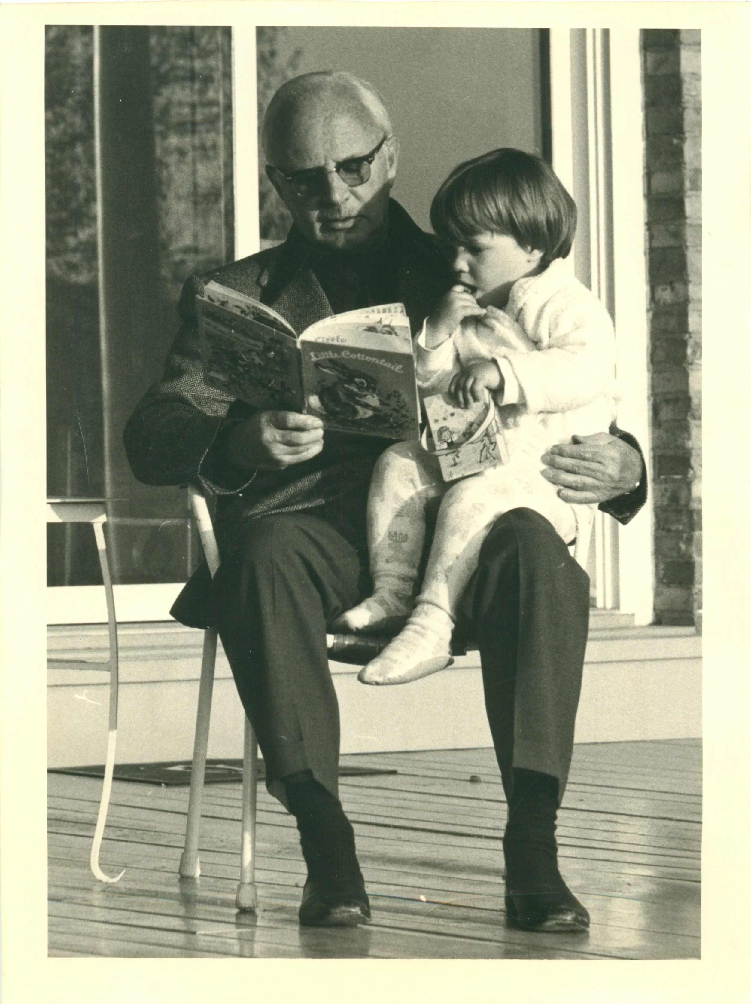 Tony and his grandfather: William R. Eakin, McGill Law ‘34, Chairman of the McGill Board of Governors, ‘76-‘78