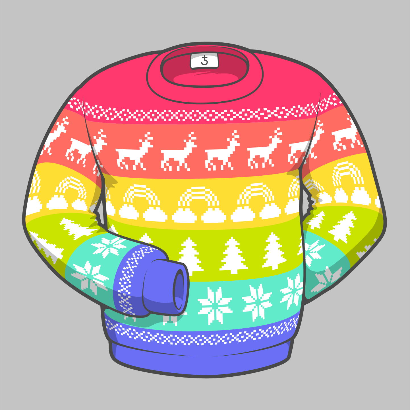 illustration_andre_levy_zhion_vector_christmas_sweater_animation_rainbow_uglysweater_winter.gif