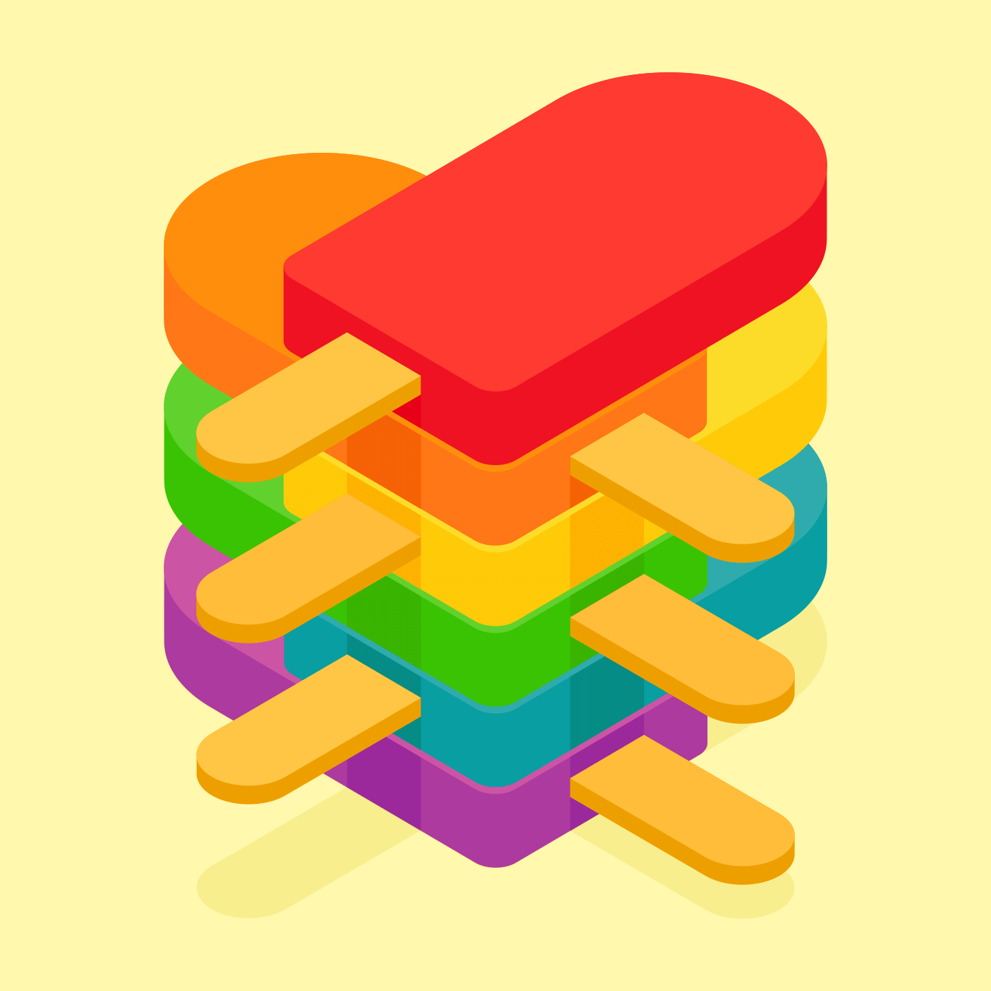illustration_andre_levy_zhion_vector_isometric_perspective_animation_summer_pride_lgbtq_pride_queer_rainbow_icepops_heartbeat.gif