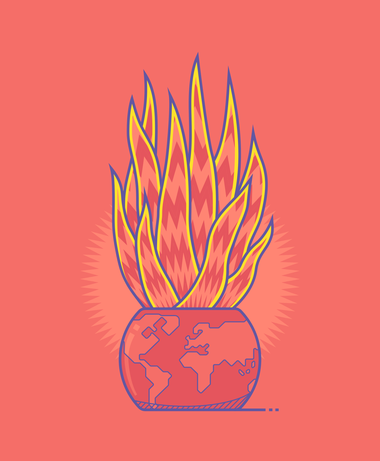 GIF animation extravaganza by illustrator/visual artist Andre Levy a.k