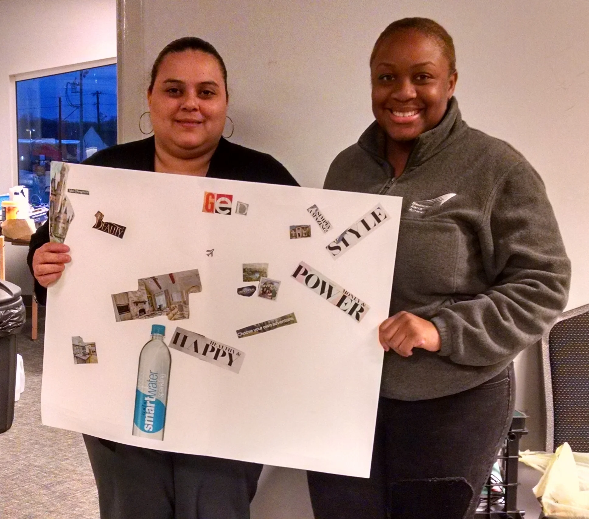 Thank you for Answering the Call! It is our volunteers' answer to this call that has given students like Angie (pictured above with her Encourager Christal) support as she works to reach her goals.