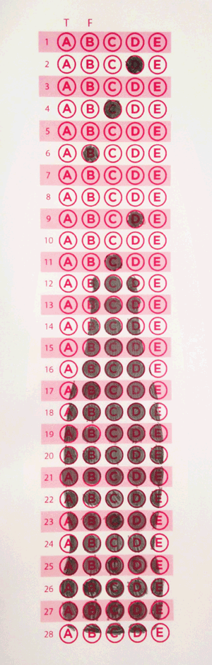 "testing tip: The answer is 'All of the above'.”