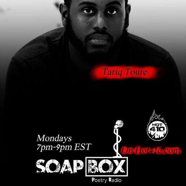 I'm humbled to be getting interviewed by @cozi.ty, @losg1 and @meccamorphosis tonight on @soapboxpoetryradio. Please support these young moguls pushing the culture forward along with so many others across the nation. 🙏🏿 #BeTheLight