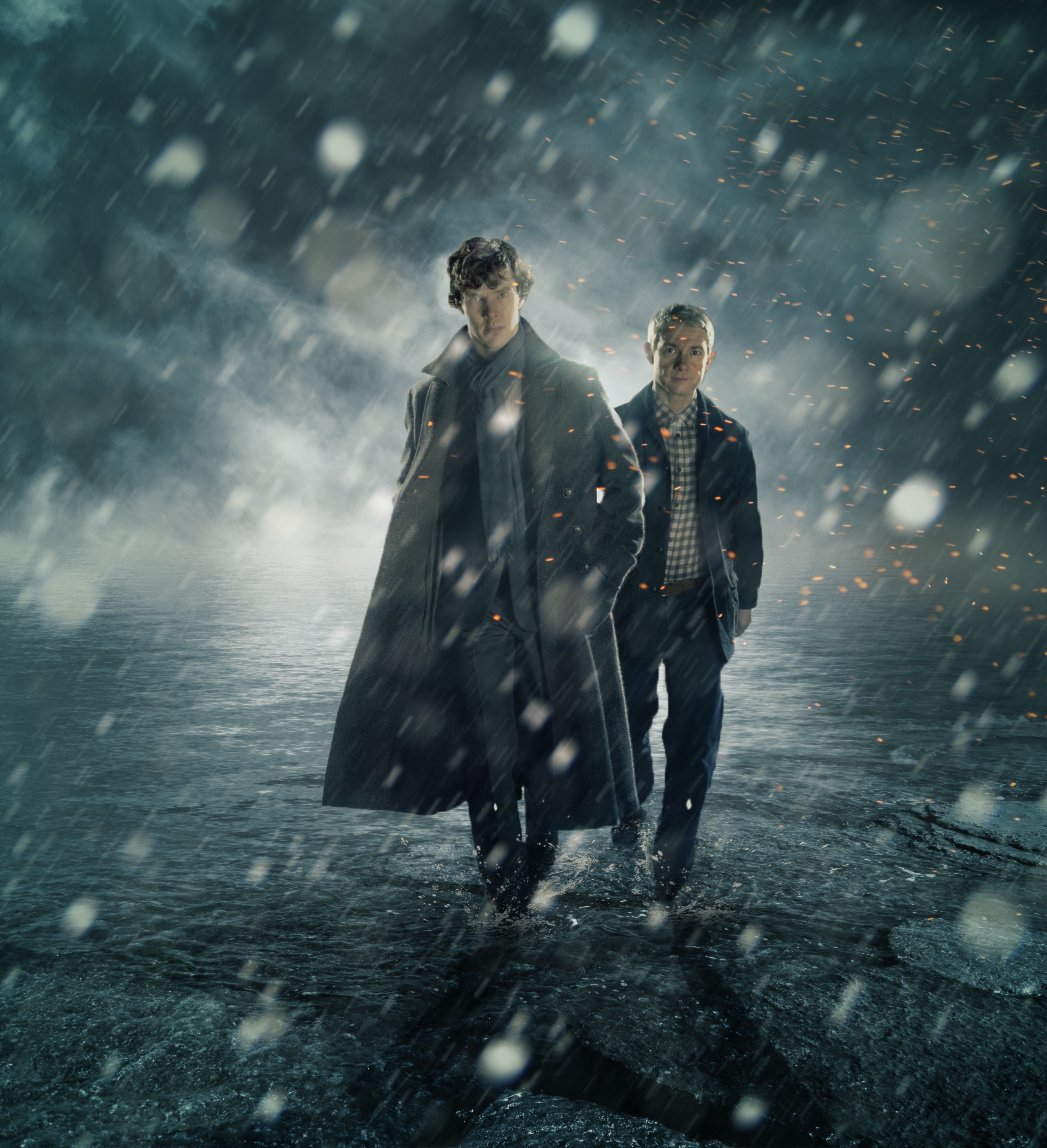 We're Back – Sherlock BBC, Fan-made Poster