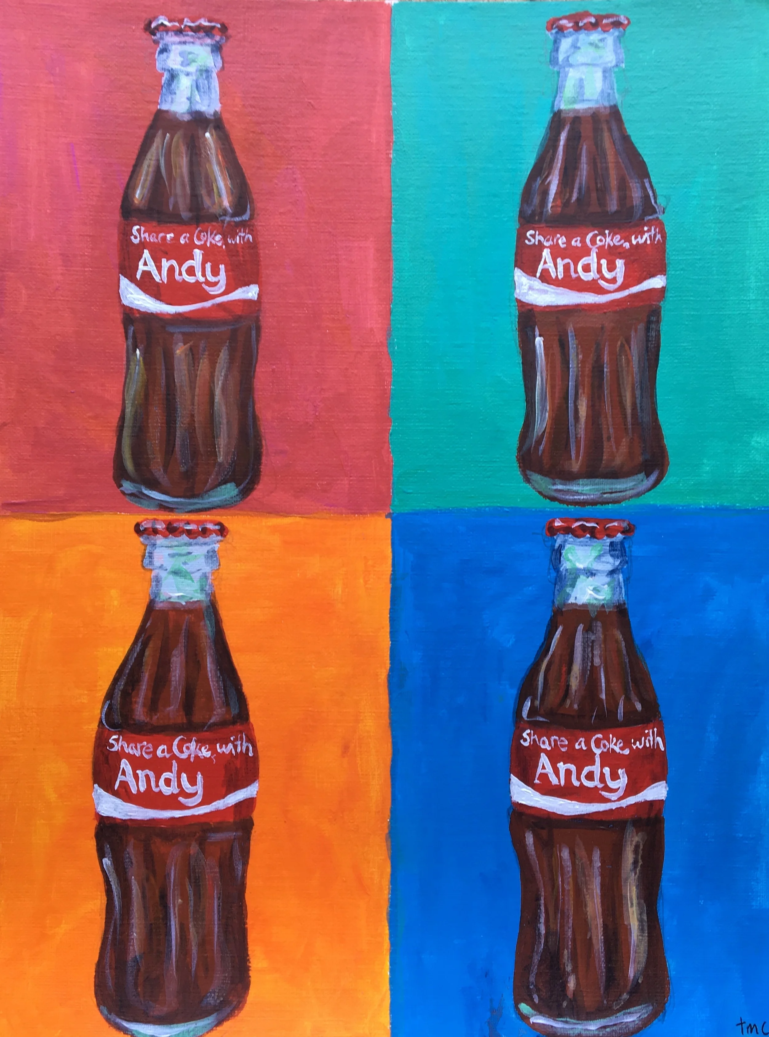 4 Cokes, Andy Warhol