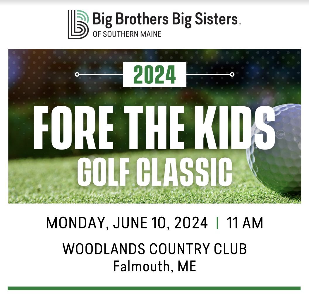 ⛳️ We're proud to support Big Brothers Big Sisters of Maine, and if you head to their event June 10, you can bid to win an extra large Sisters gift card!! ⛳️