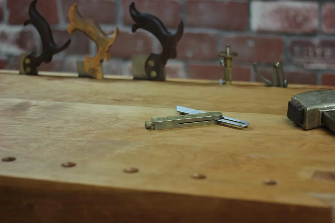 Centered in this photo is my #handtoolthursday entry. A @vespertools bevel gauge sitting next to some other goodies atop my new workbench. I love this guy!
#condortails #madeinusa #madeinmichigan #Benchcrafted #woodshop #workshop #woodwork #handmade #cherry #beech #workbench #roubo #tenon #dovetail #legvise #wagonwheel #woodworking #mcmfurniture #lienielsen #whiteoak #vesper http://ift.tt/1NtPEhA