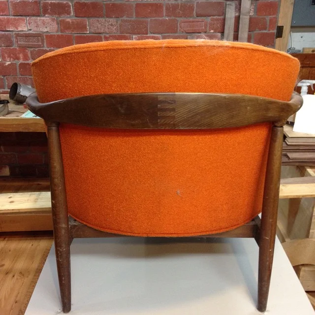 Pic #3 - Here’s a new mid century modern chair that I’m going to reupholster. I will also make a sister chair so I have a set. Unfortunately I have no idea who designed it…
Then the plan is to make some changes to the design and make some more!
#mcmfurniture #midcentury #mcm #midcenturymodern #designer #design #chair #upholstery #handmade #madeinmichigan #modern #vintage #retro #architecture #style #design #chair #seating #midcenturymodern #decor http://ift.tt/1DTxIbZ