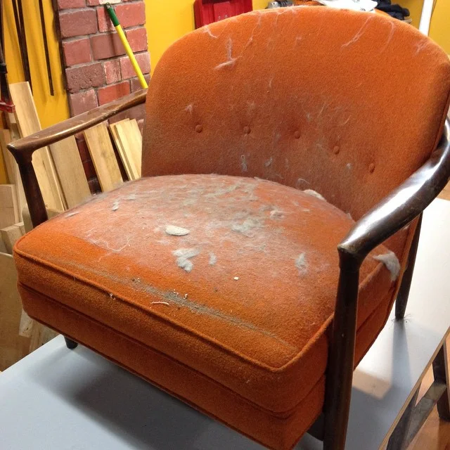 Here’s a new mid century modern chair that I’m going to reupholster. I will also make a sister chair so I have a set. Unfortunately I have no idea who designed it…
Then the plan is to make some changes to the design and make some more!
#mcmfurniture #midcentury #mcm #midcenturymodern #designer #design #chair #upholstery #handmade #madeinmichigan #modern #vintage #retro #architecture #style #design #chair #seating #midcenturymodern #decor http://ift.tt/1FHr1hN