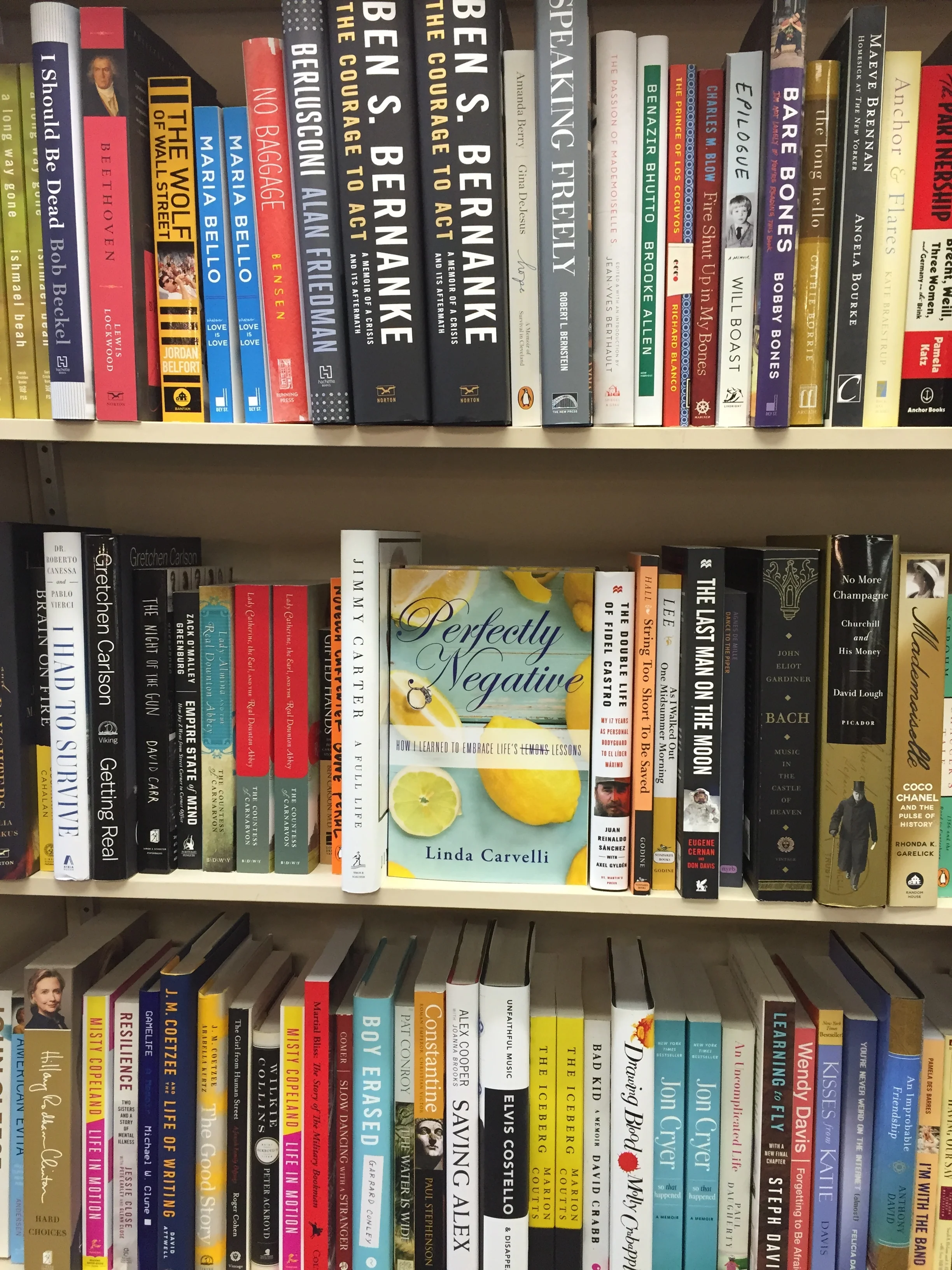 Perfectly Negative Book Signing