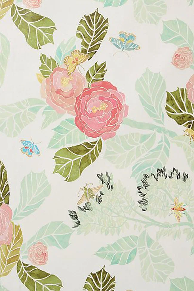 Anthropology wallpaper served as my inspiration for this project.