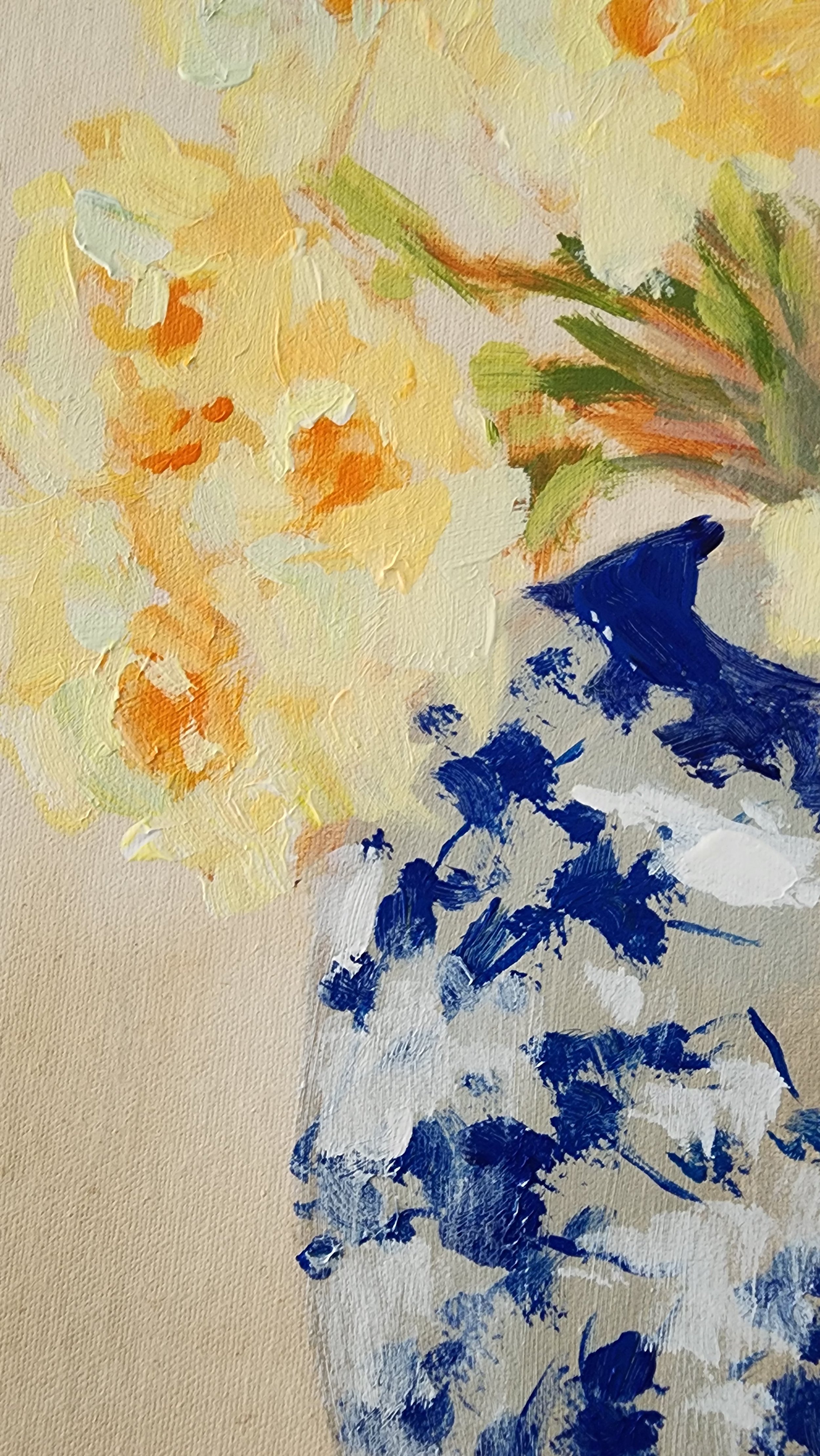 Daffodils in Chinoiserie Pot close-up.jpg