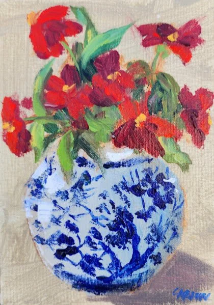 Red Blooms in Chinoiserie Pot.jpg