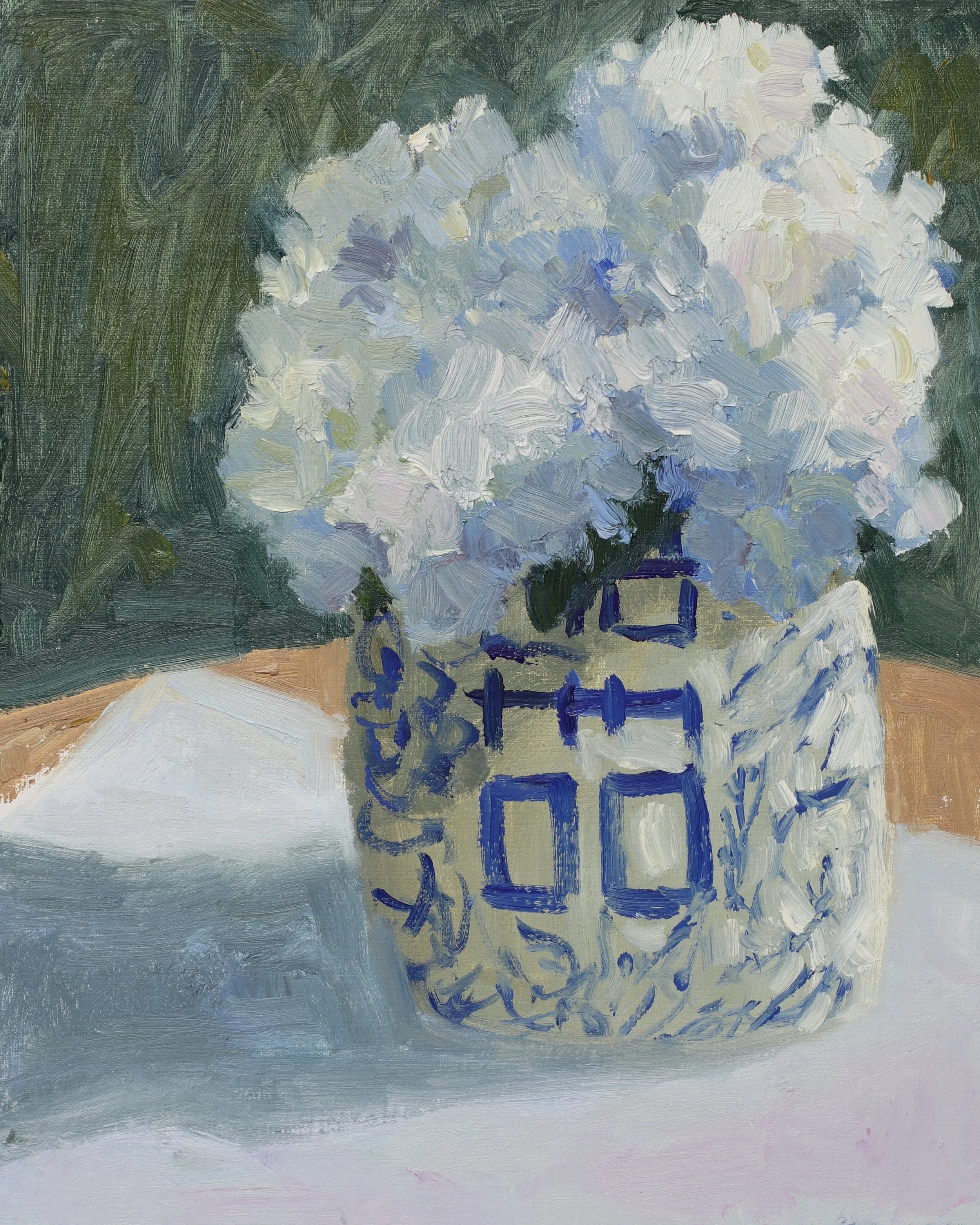 Hydrangea in Chinoiserie Pot Cannon.JPG