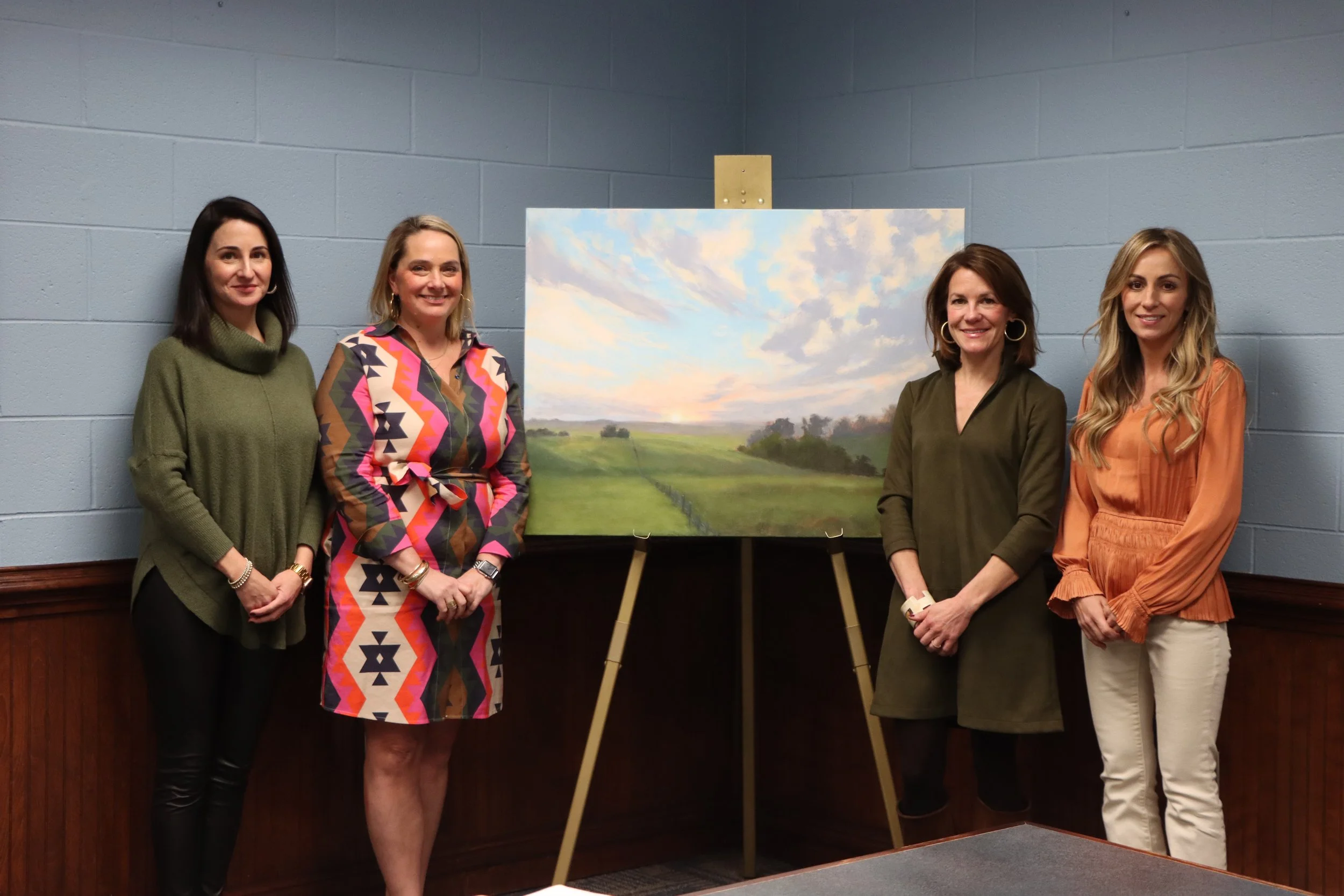 NSA luncheon #1 with the committee.JPG