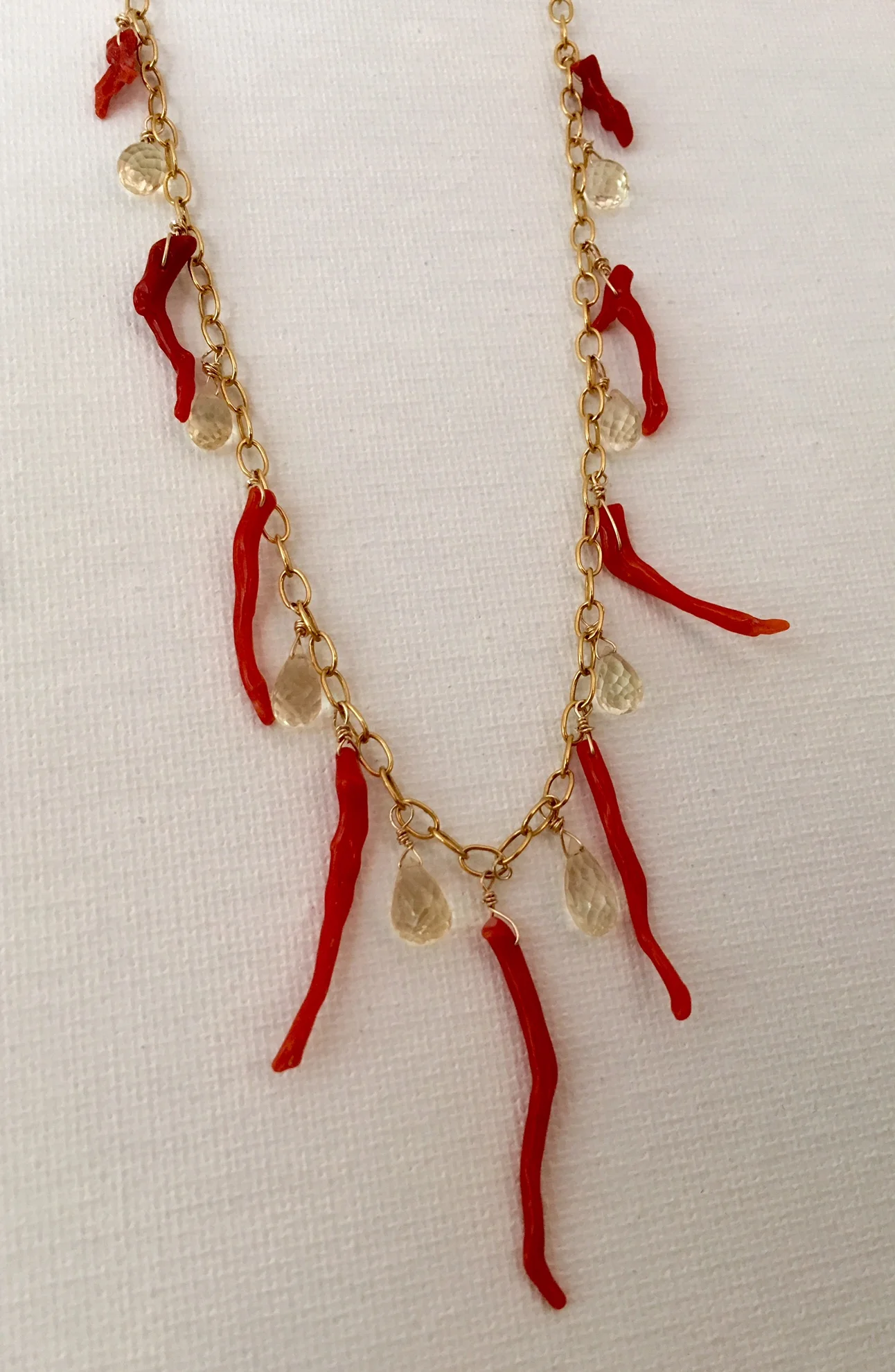 Coral/Citrine