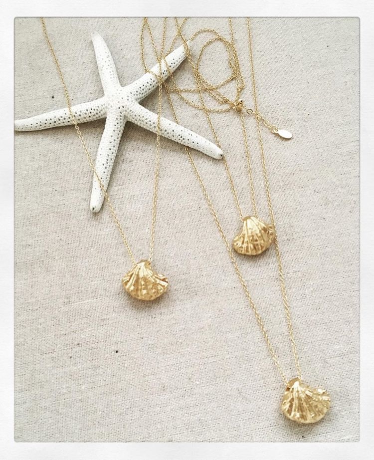 Cast Captiva Shell Necklace — falk designs