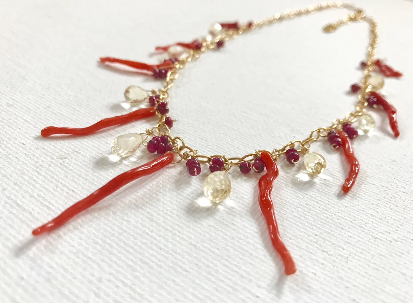 Powerhouse: Coral/Rubies/Citrine 