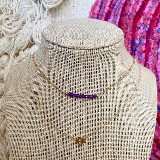 A special order for someone who wanted to gift a friend their father&rsquo;s birthstone who recently passed away; it&rsquo;s perfect because amethyst is supposed to help with sadness/grief. #goodfriend #healingstones #amethyst #februarybirthstone #ha
