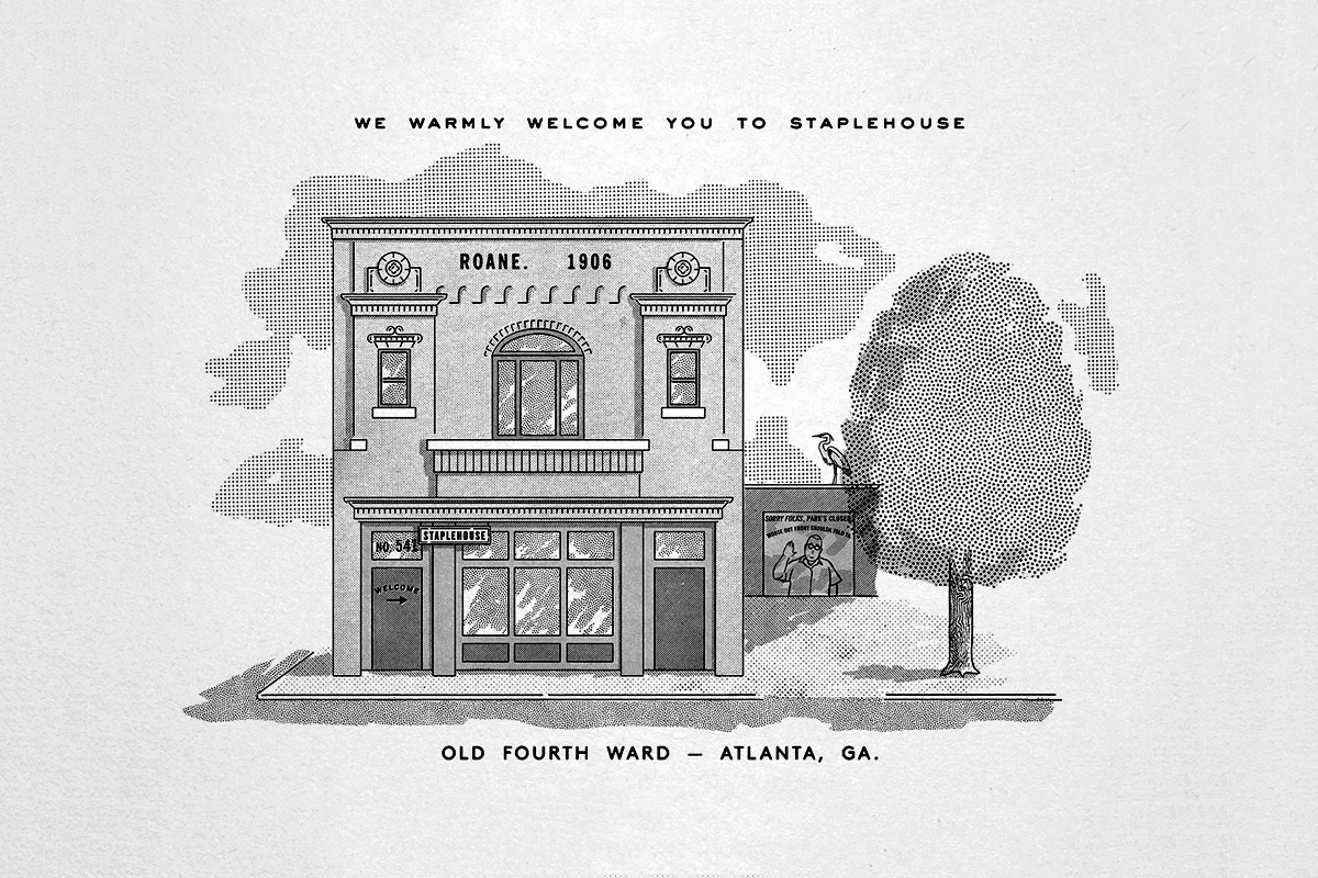 STUDIO — <a href="http://alvindiec.com/" target="_blank" >ALVIN DIEC</a> / CLIENT — <a href="http://www.staplehouse.com/" target="_blank" >STAPLEHOUSE</a> / SERVICES — ILLUSTRATION