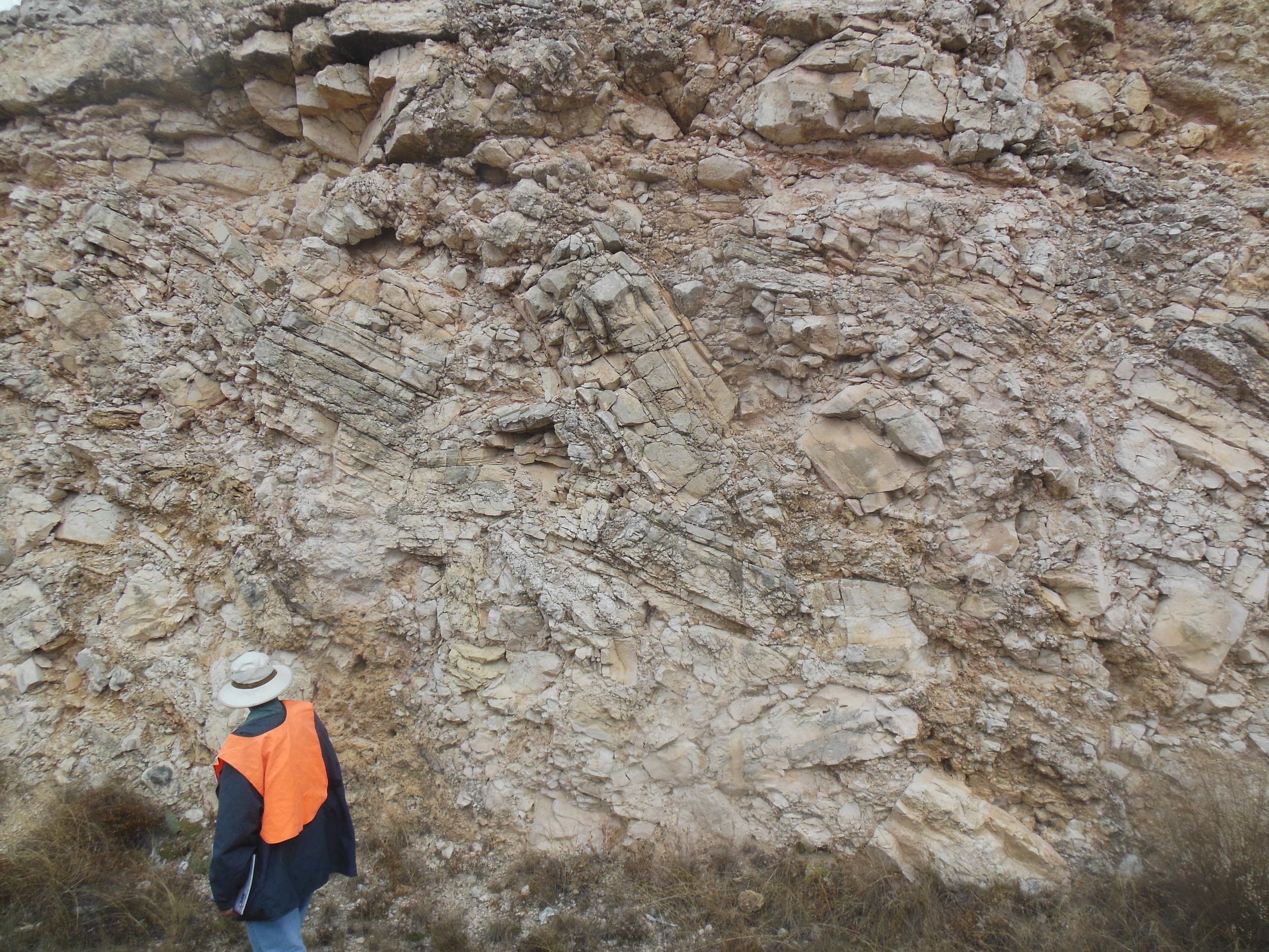 Evaporite-related Collapse feature