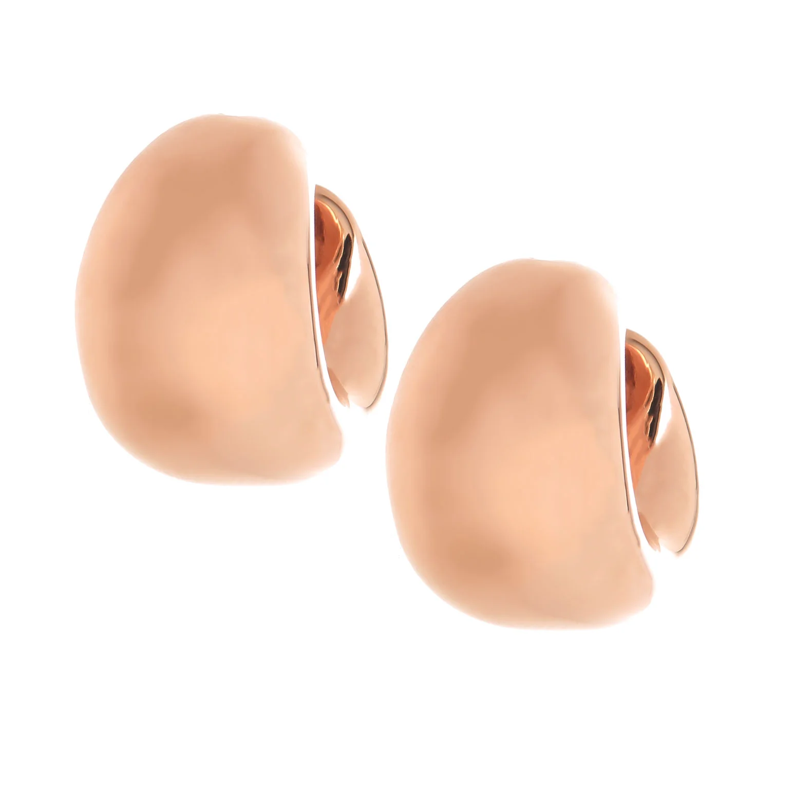 Cushion Shape Hoop Earrings