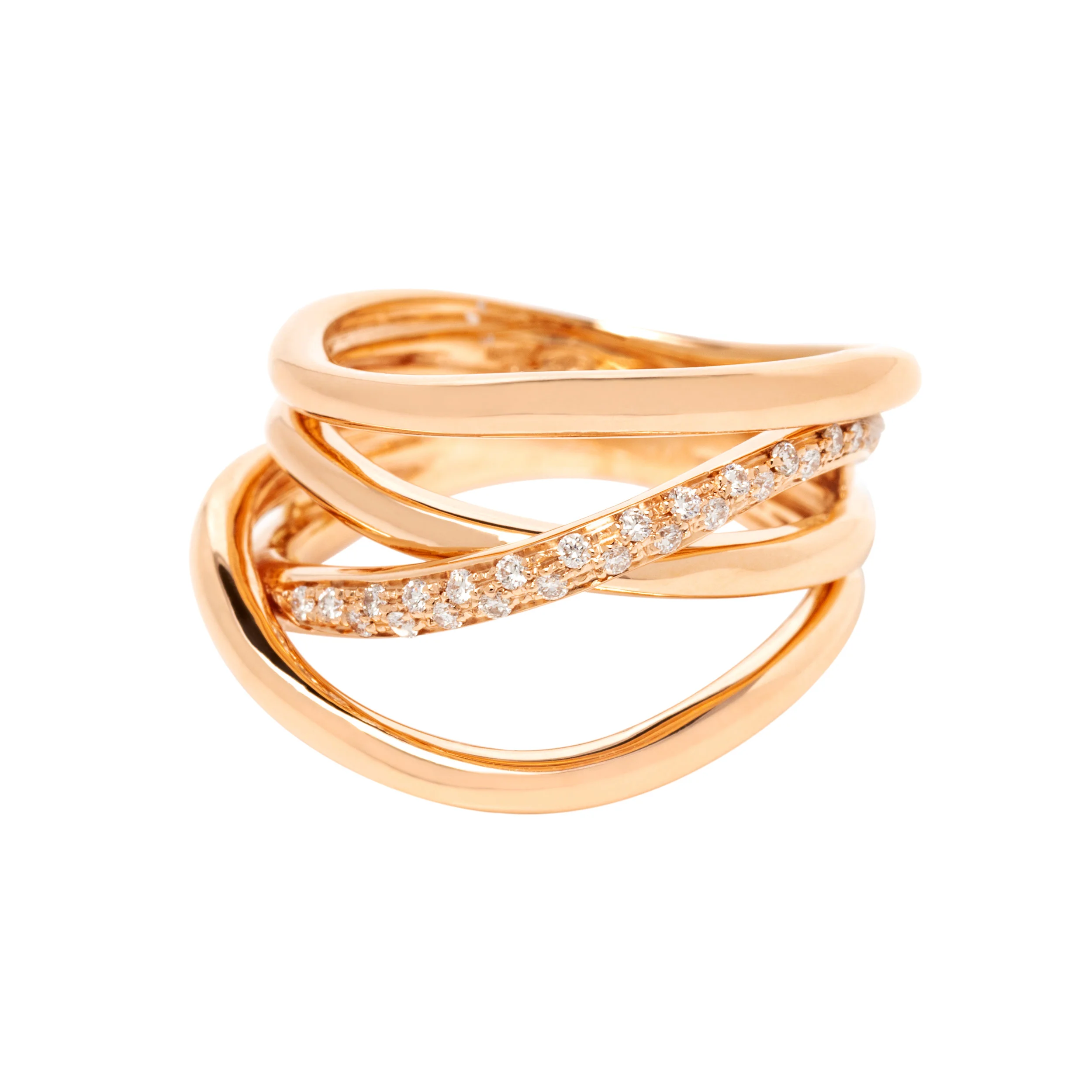 Rose Gold and Diamond Ring