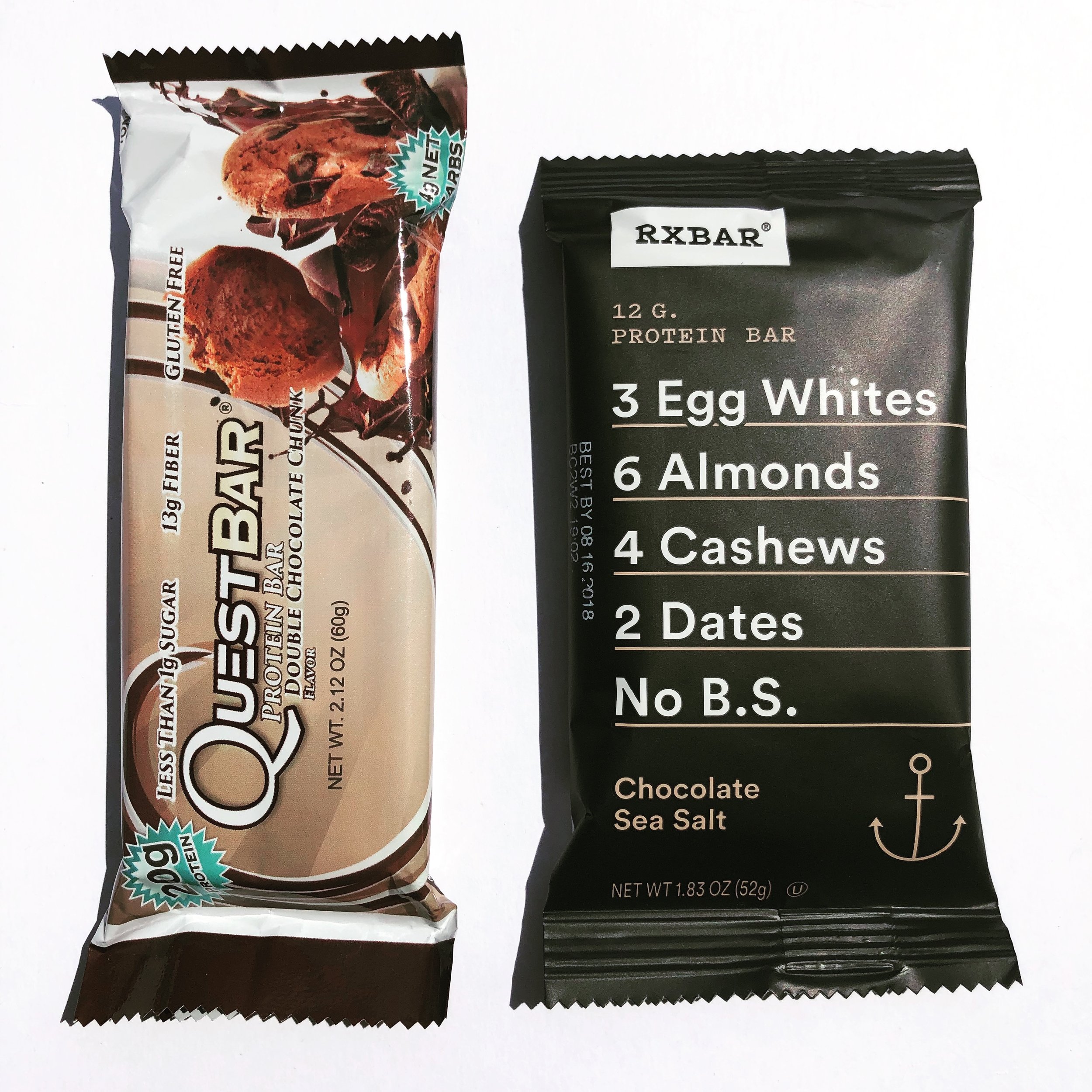 Quest Bar vs. RXBAR: Which protein bar is better?