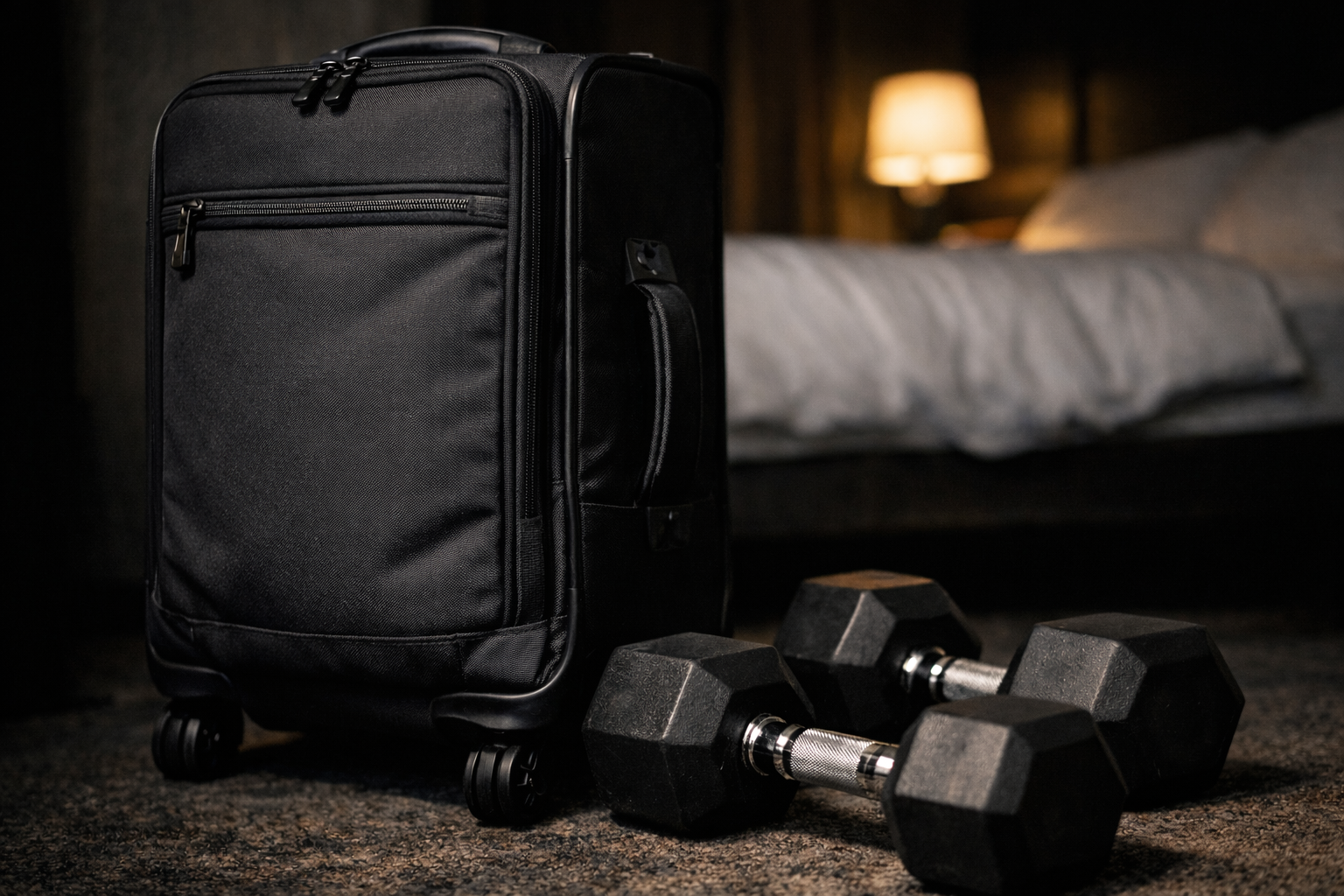 Staying Strong While Living Out of a Suitcase