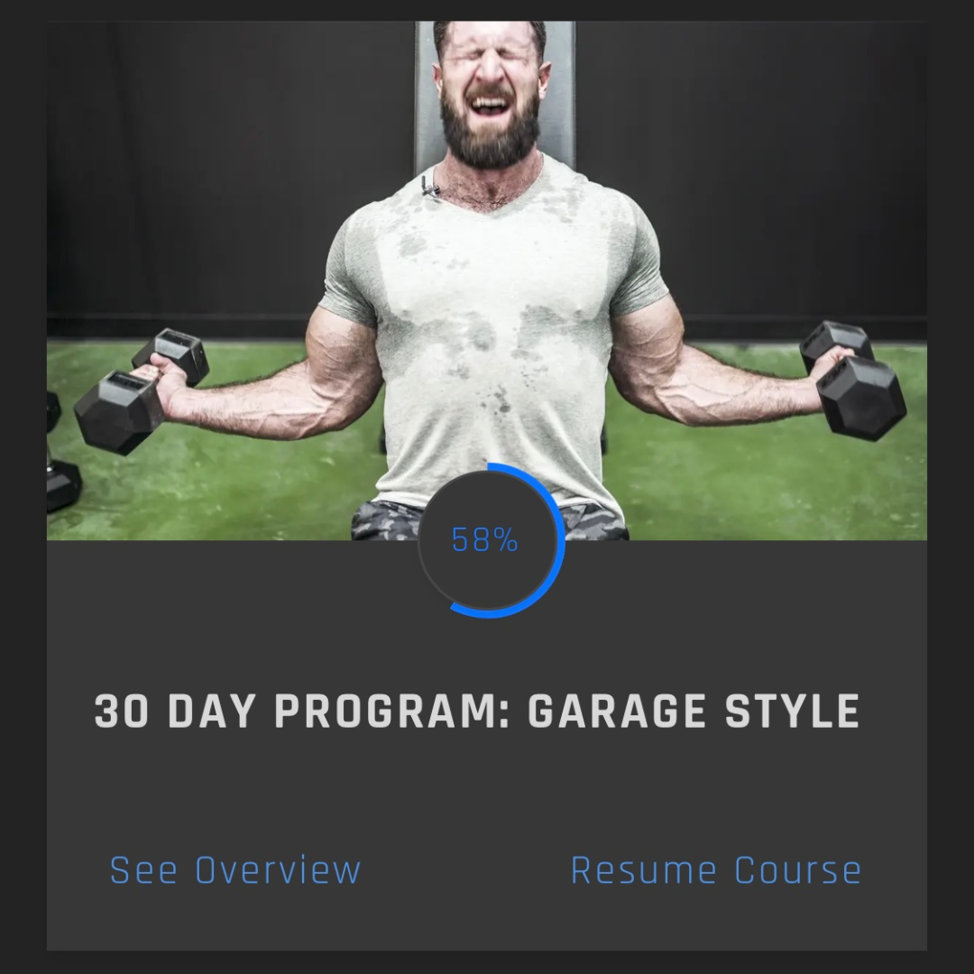 Ryan Humiston Workout Plan