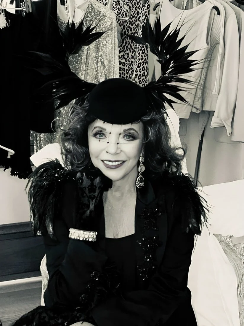 Joan Collins 🖤 
“Life is a predator: you have to eat it before it eats you.”