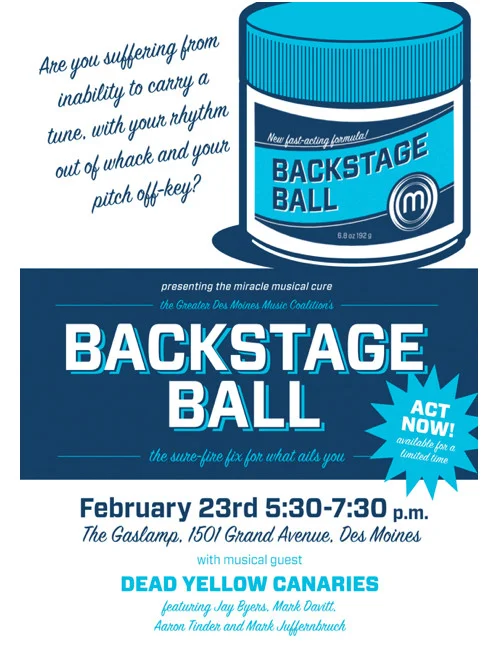 Backstage Ball Poster