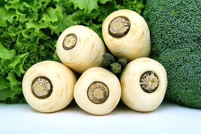 Cooked turnip root offers a decent amount of fiber which, we know is great for colon health and, regular bowel movements.