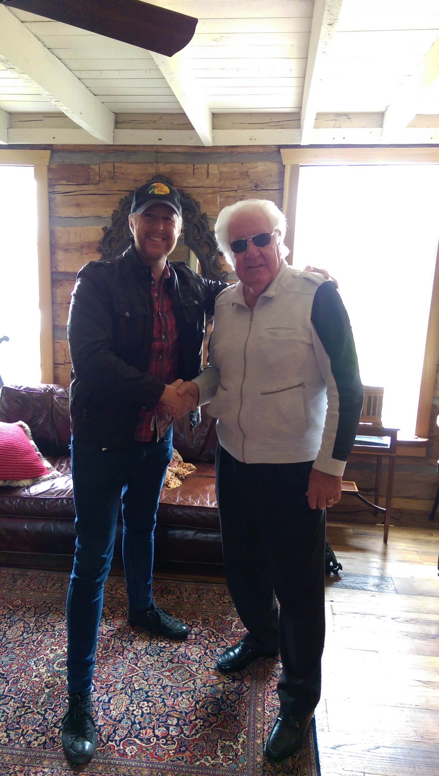 Meeting Johnny Cash's drummer W.S 'Fluke' Holland