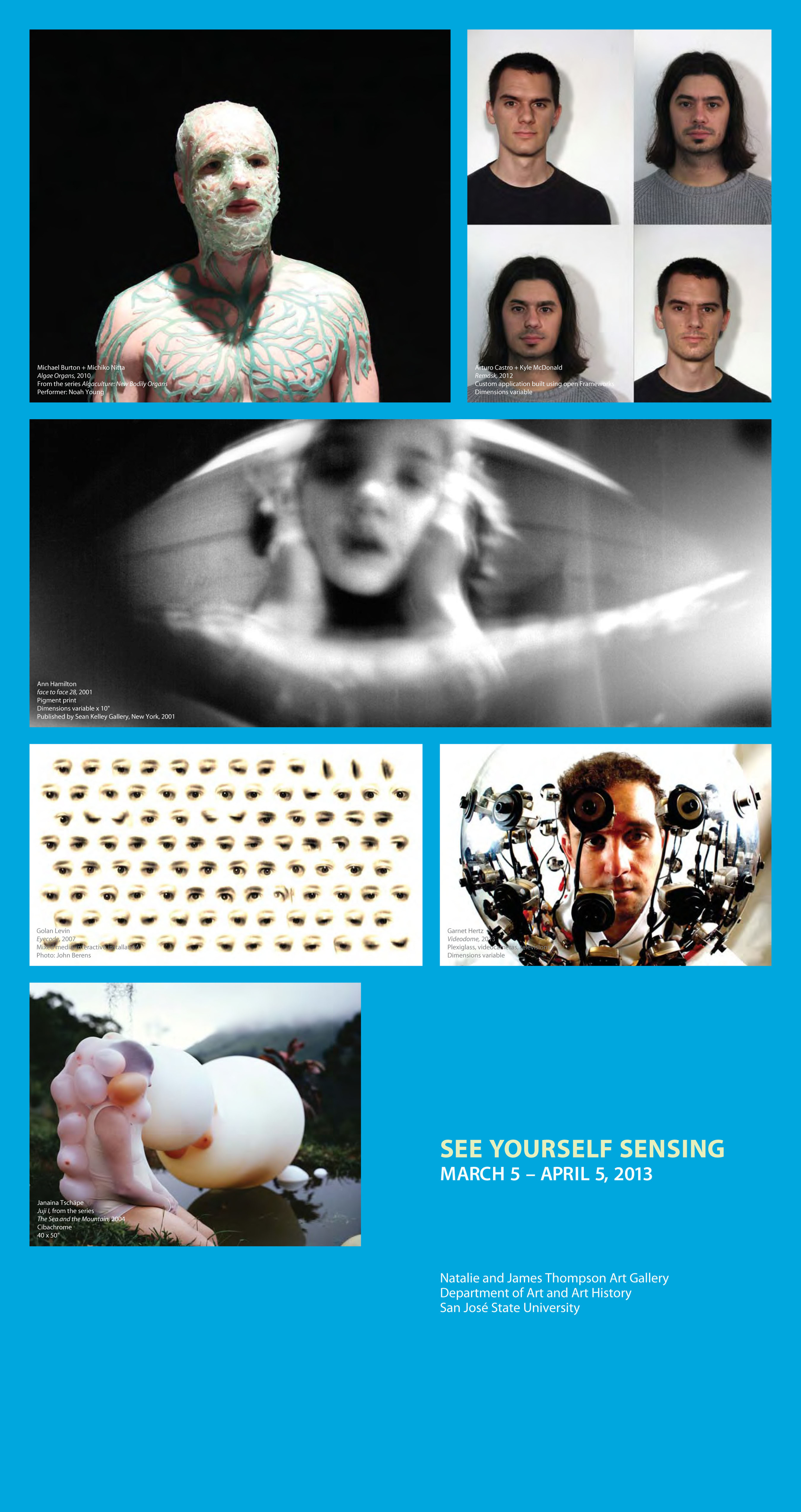 See Yourself Sensing poster, San Jose State University