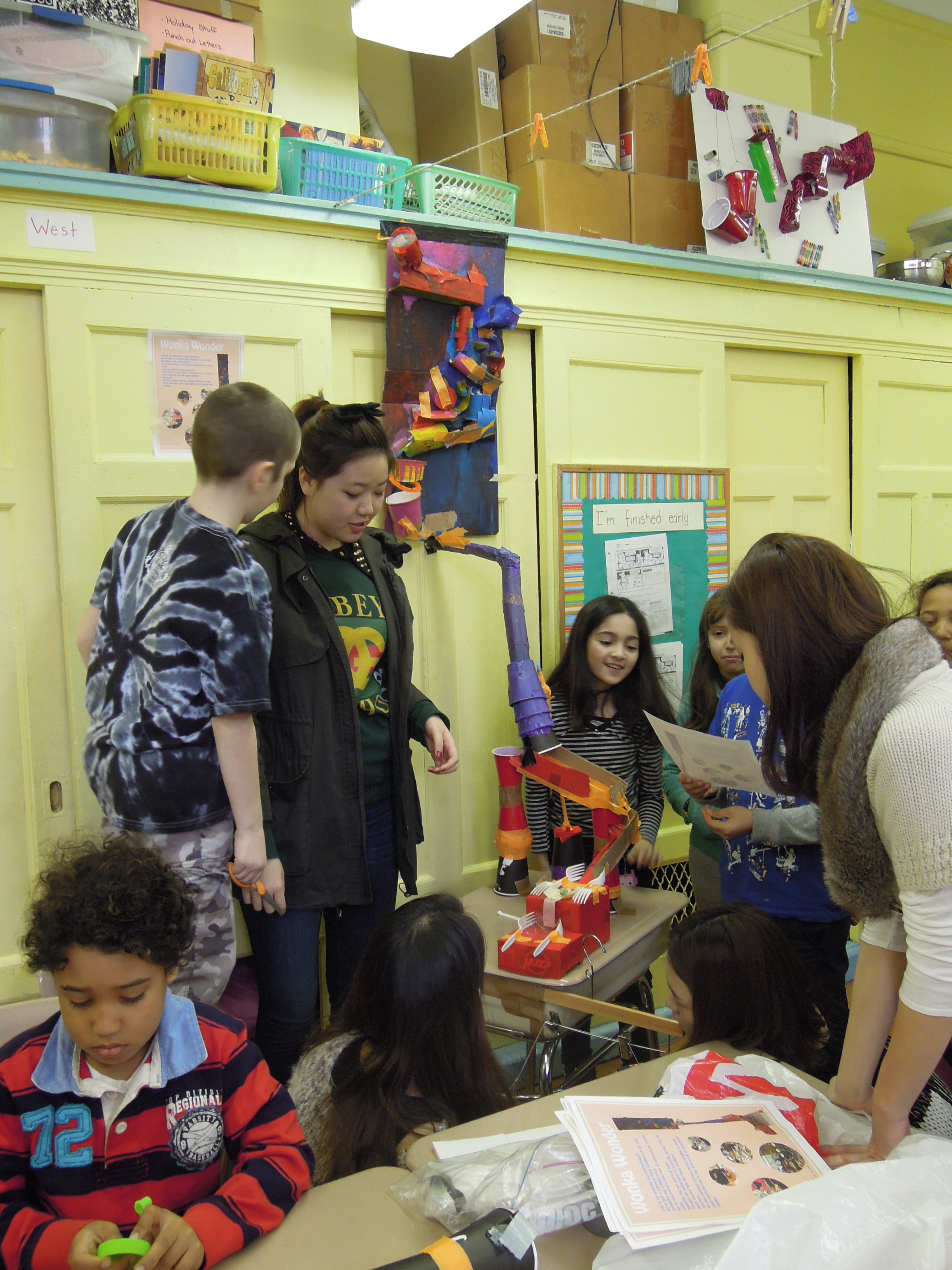 Making Rube Goldberg structures with PS 8