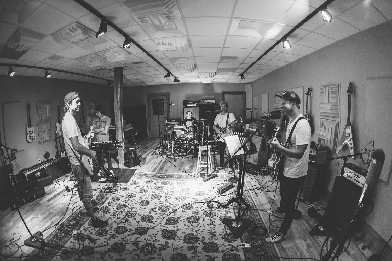 A Recording Session with Switchfoot