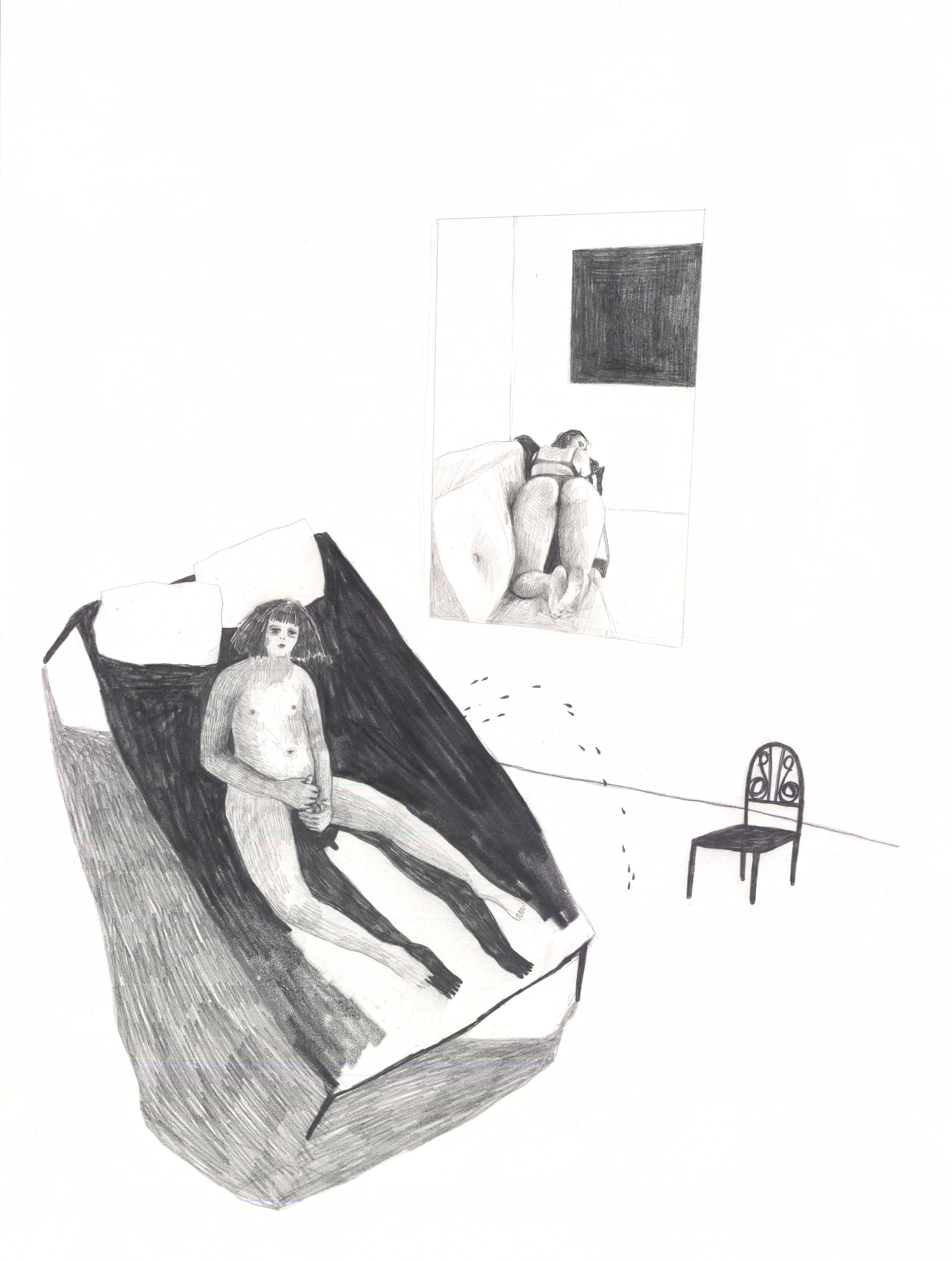 cumshot thats not interested in landing on a painting i never made of nothing in particular me 2017.jpg