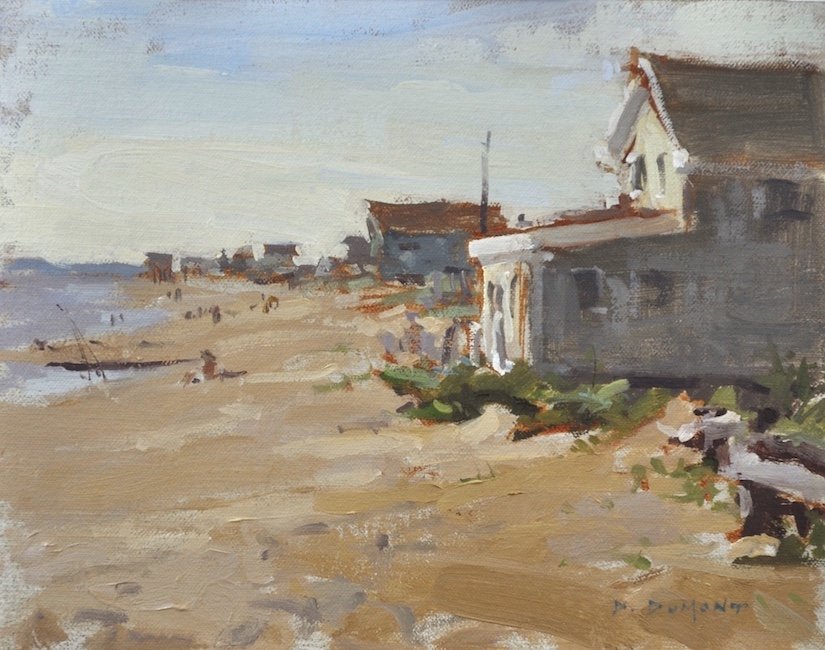  Morning Light, 2014, oil, 8 x 10" 