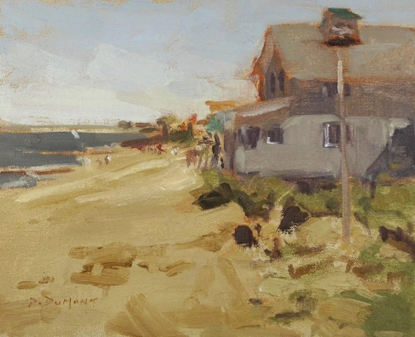  Afternoon Light, 2014, oil, 8 × 10” 