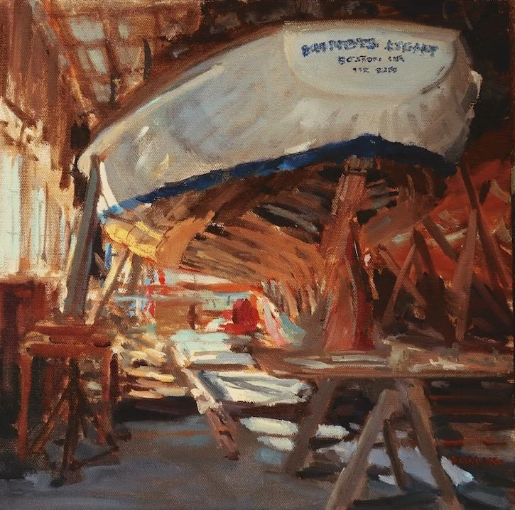  Restoration, Oil, 12 x 12"  Sold 