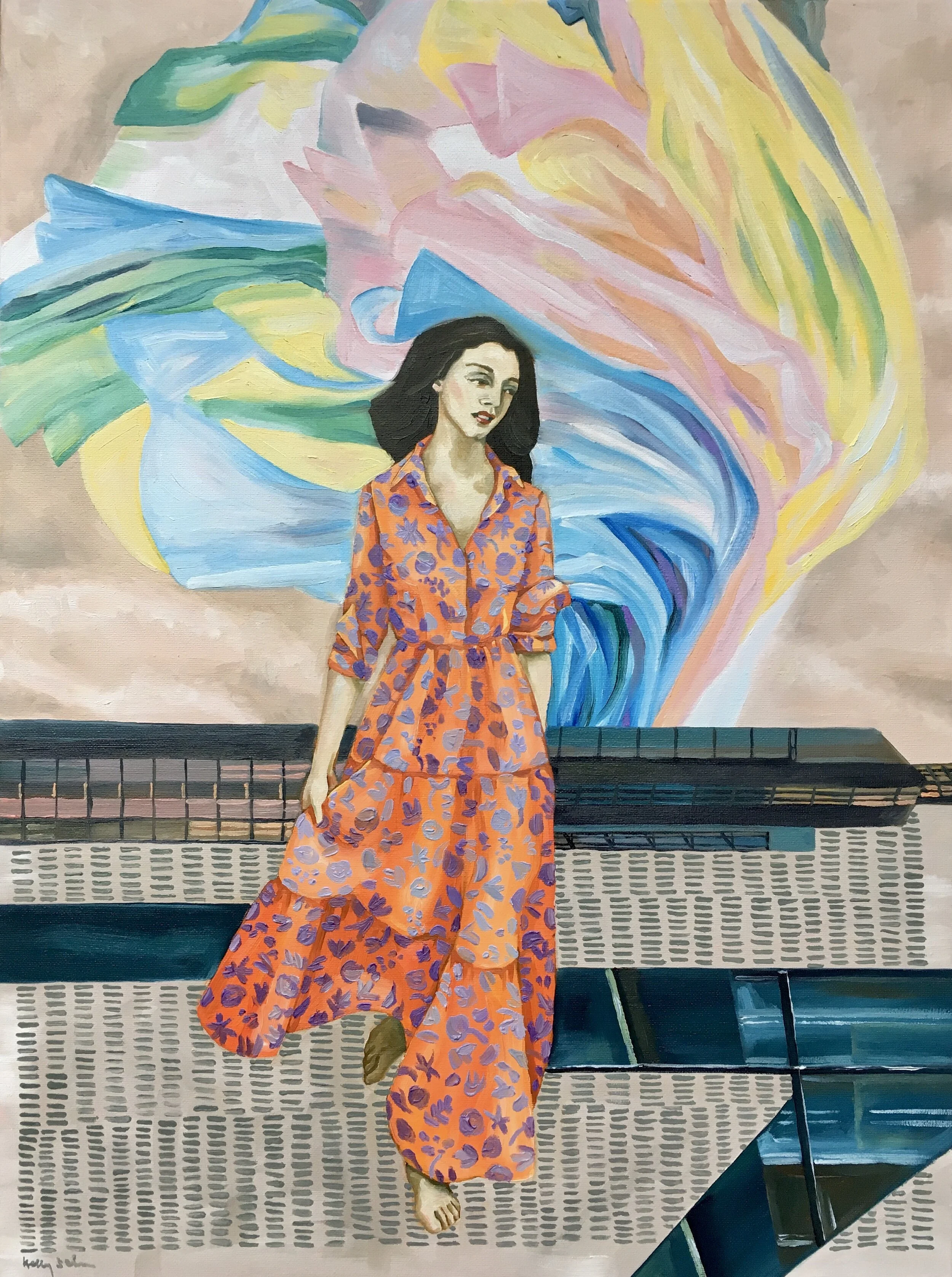 Wind Kicking Up Near the River