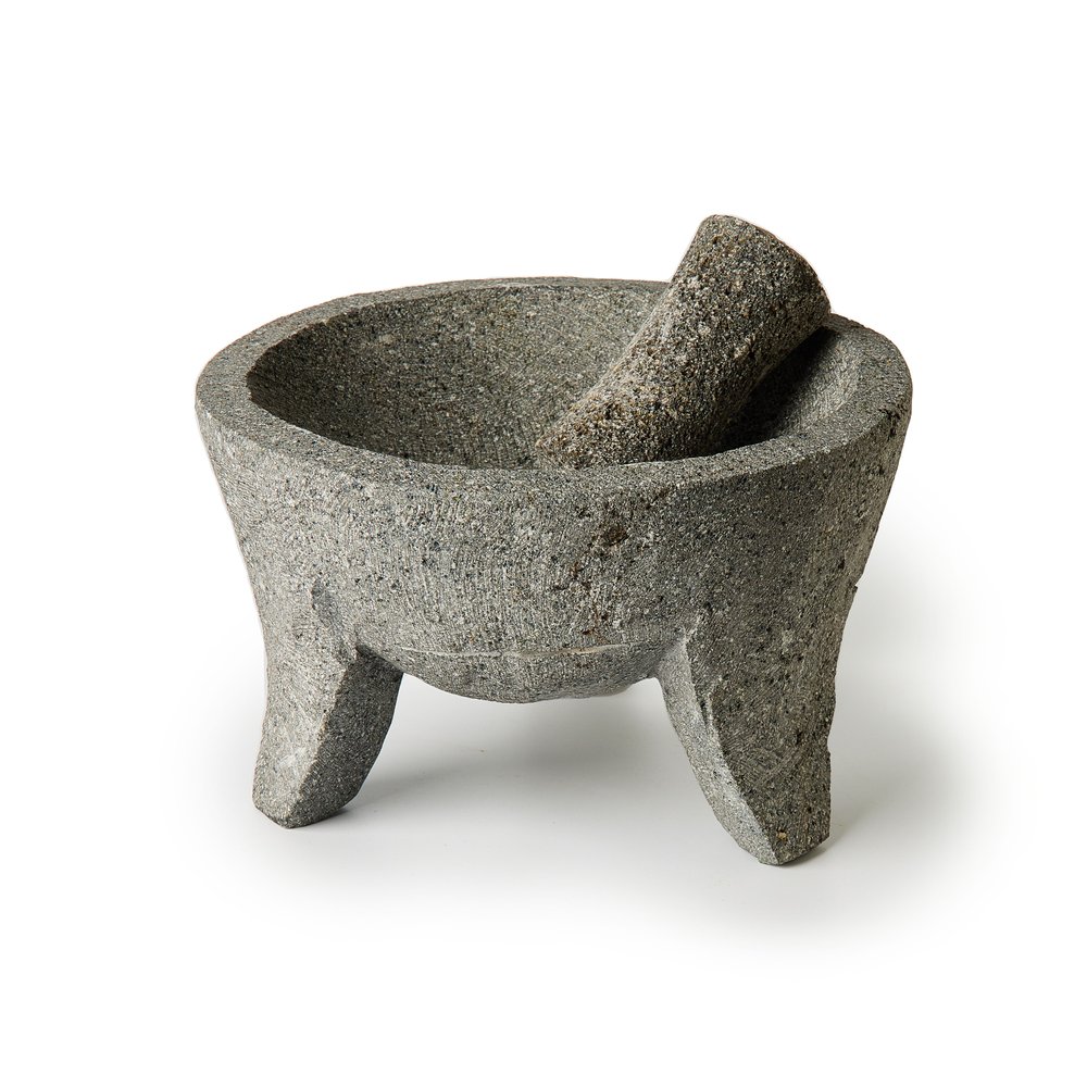 Mexican Granite Pestle and Mortar Set. A Gorgeous Pestle and