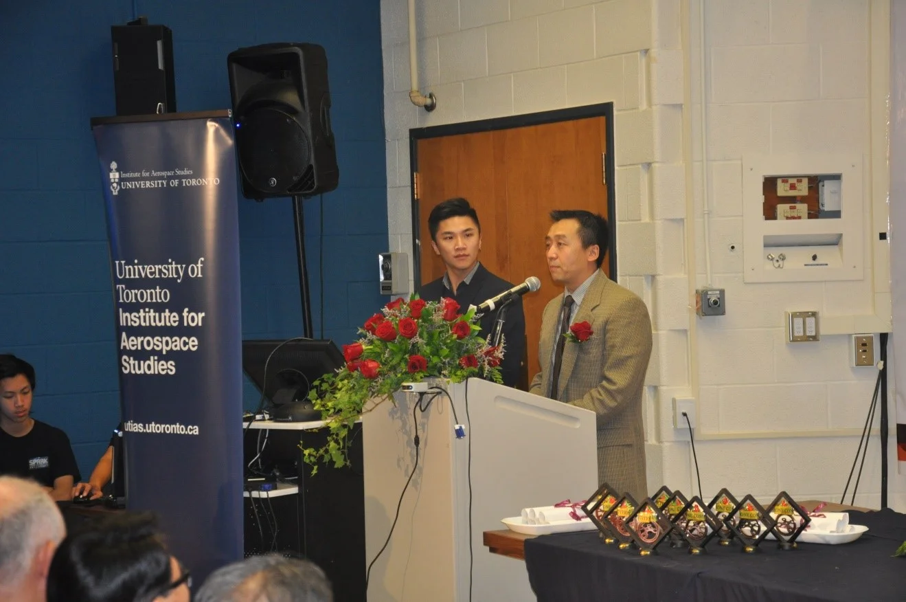 Professor Hugh Liu, Director of CARRE and the chair of the organizing committee, introduced the program. The program aims at promoting STEAM education, building characters, and inspiring youth. It also encourages international exchange. The program in Canada was announced on June 2nd at the Civic Centre, City of Markham. The final competition takes place on August 5th, at Varsity Arena, the University of Toronto. In addition, registered participants were given several trainings by the U of T’s graduate students and academic staff in July. All participants received a certificate of training, issued by FASE and CARRE, during the opening ceremony.