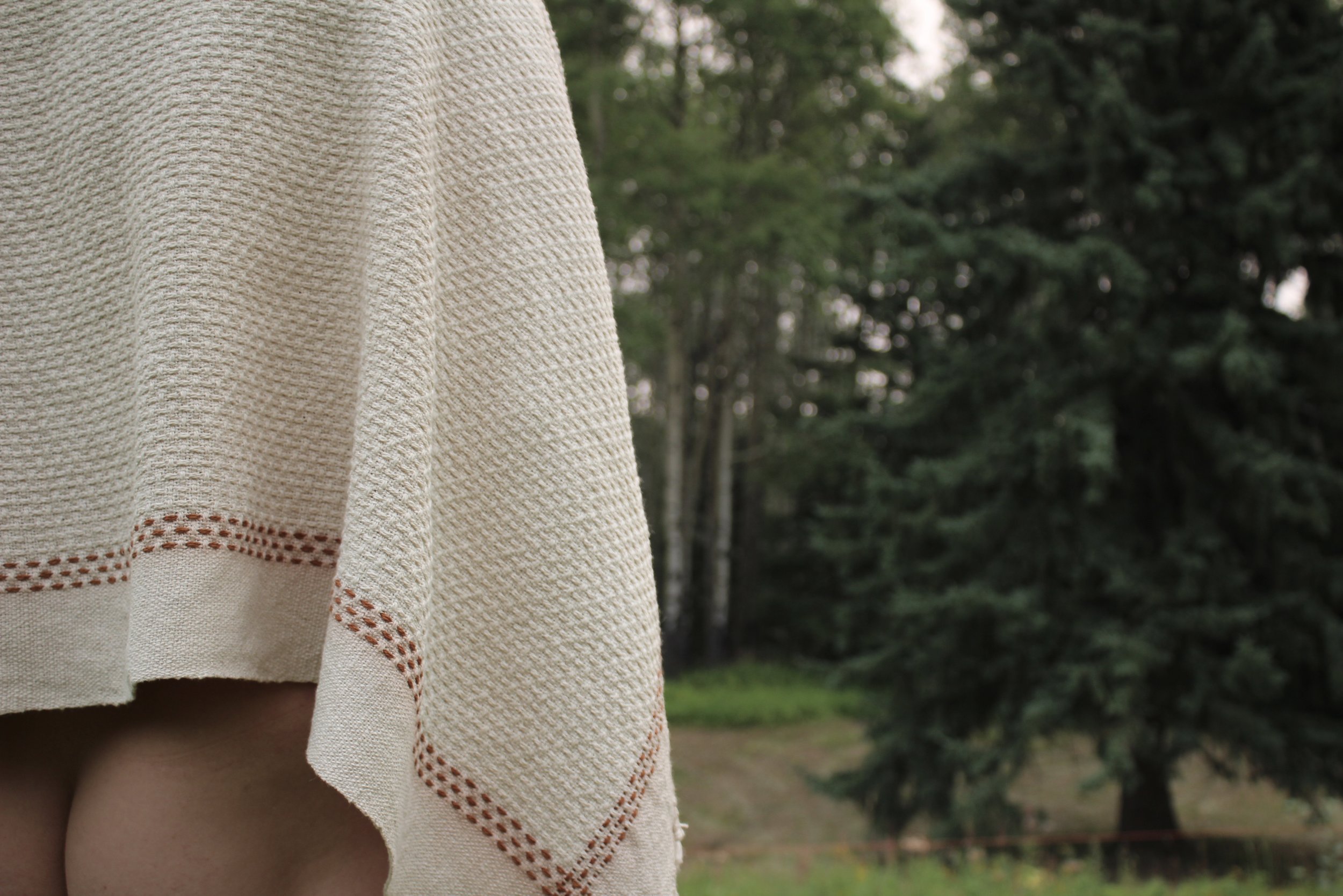 Cloth and photo by Megan Samms